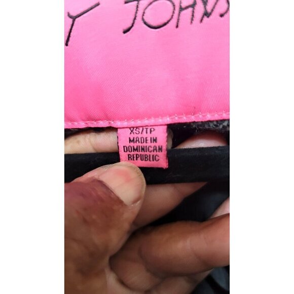 Betsey Johnson Womens Jacket With Rose Zipper Pull - Size XS/TP - Picture 9 of 12